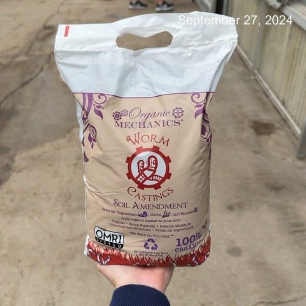 Organic Mechanics Worm Castings 5 lb